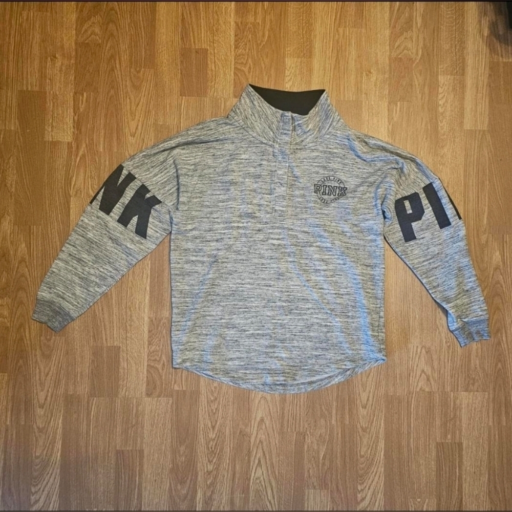 PINK By Victoria's Secret Gray Sweatshirt